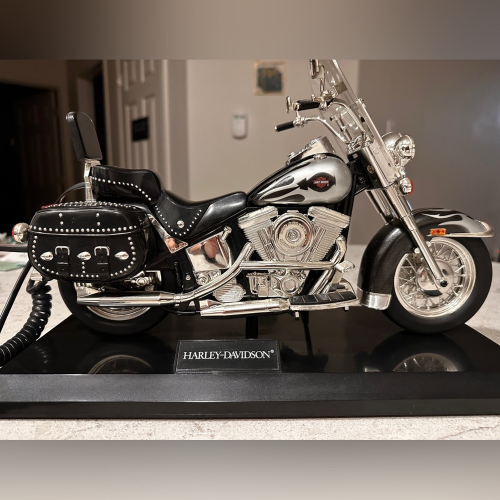 Vintage Harley-Davidson Motorcycle Telephone – Telemania Model 0803